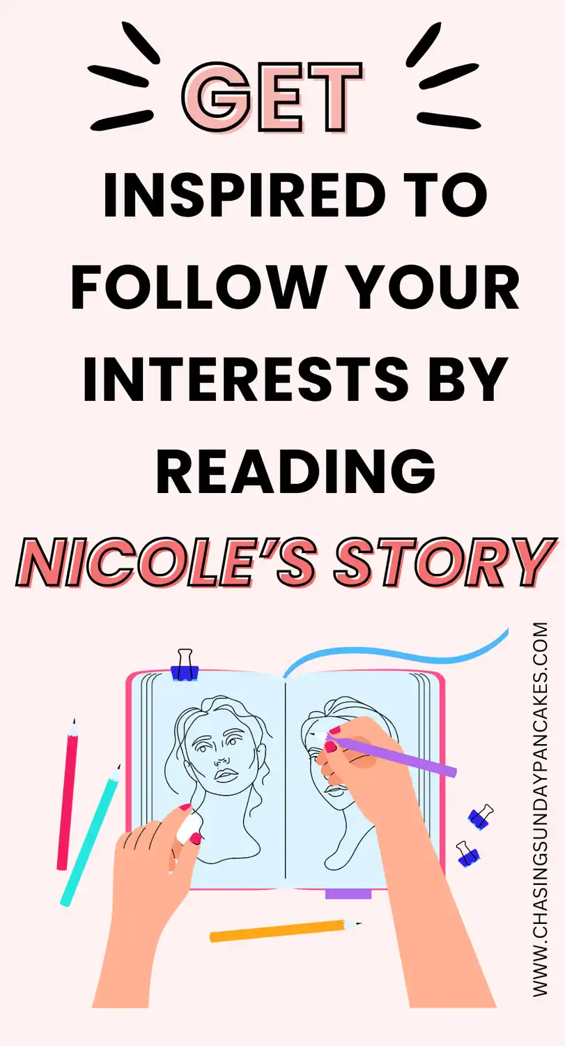 Pinterest pin image to save this story on do work you love for later