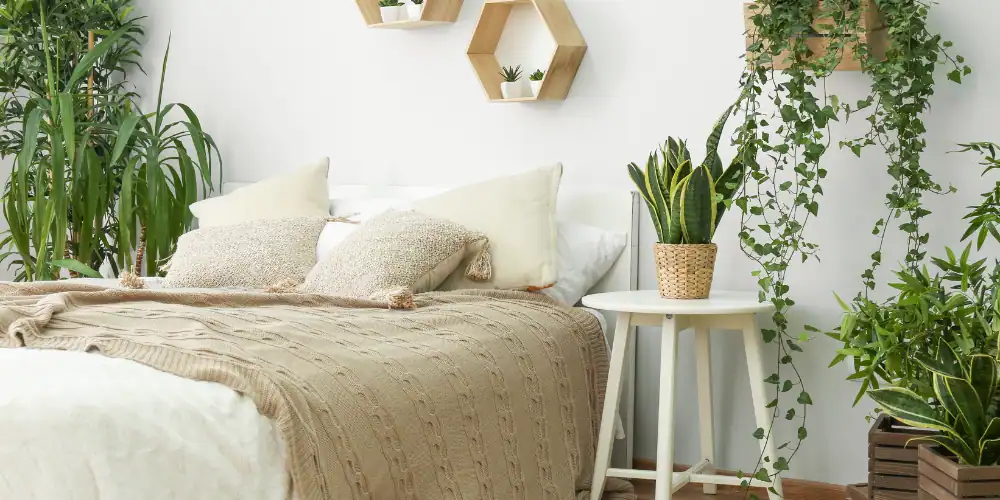 Made bed demonstrating the importance of making your bed as part of your morning routine