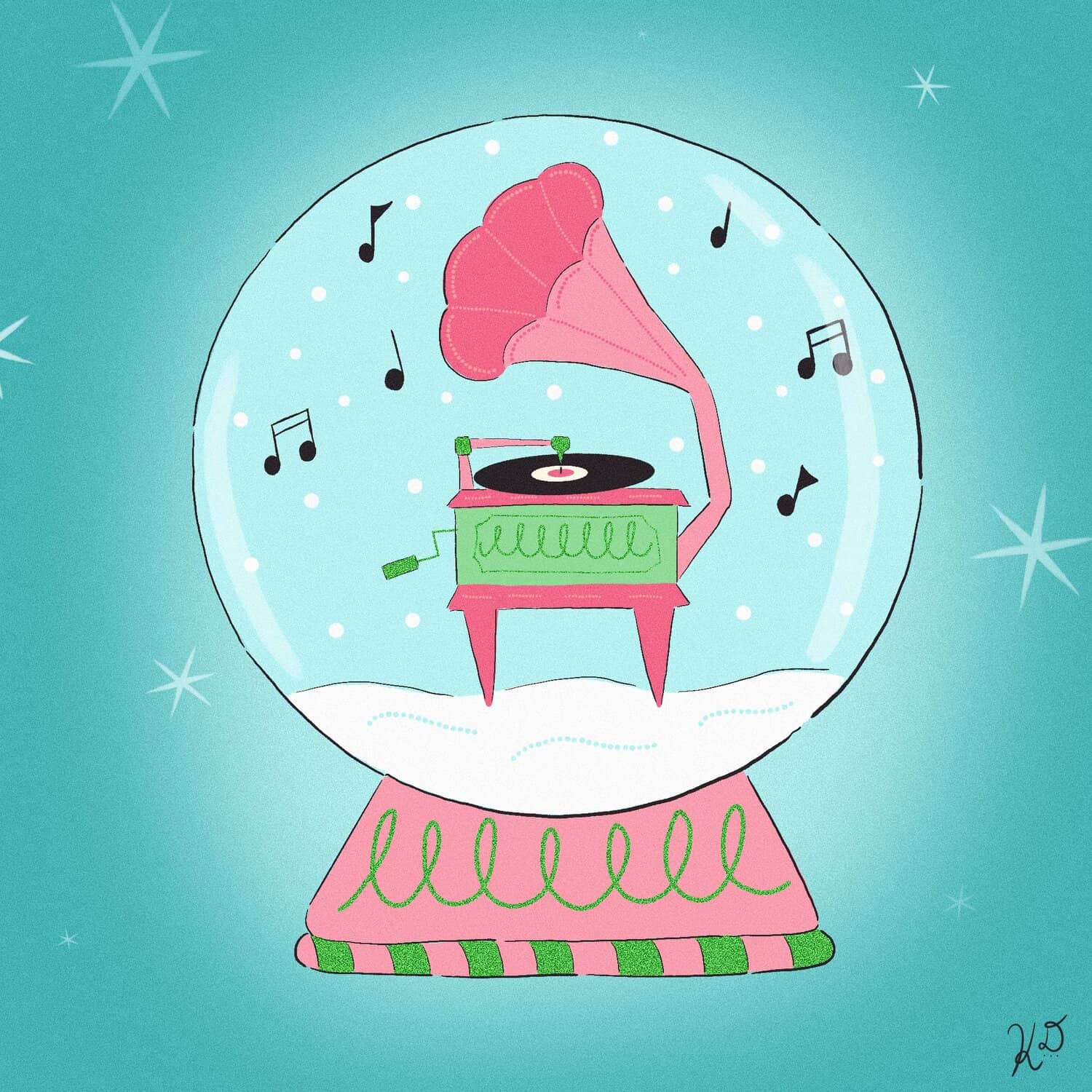 My illustration for week one of my first art challenge