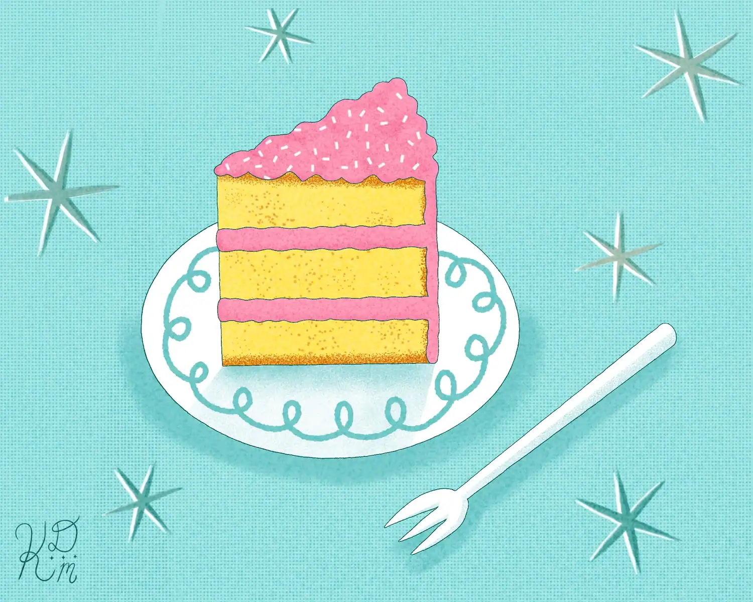 Cake illustration