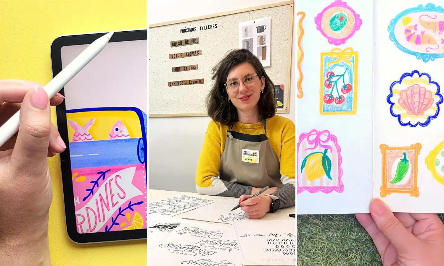 Illustrator and art business owner Molly Marie Pea
