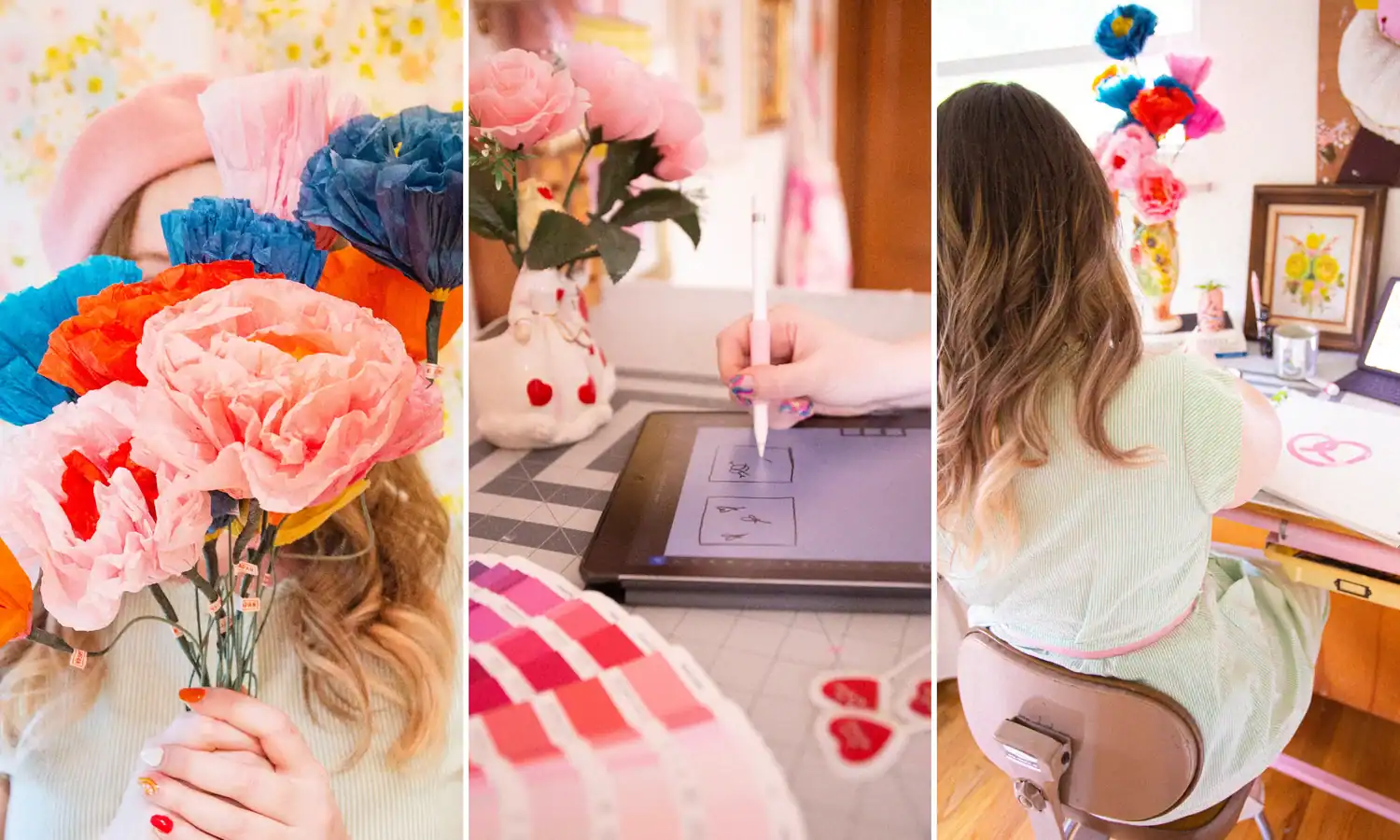 Illustrator and art business owner Molly Marie Pea